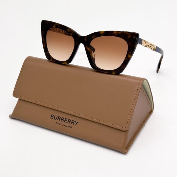 NEW BURBERRY SUNGLASSES MARIANNE BE4372U 3002/13 WOMEN BURBERRY EYEWEAR BE4372U - Picture 1 of 10